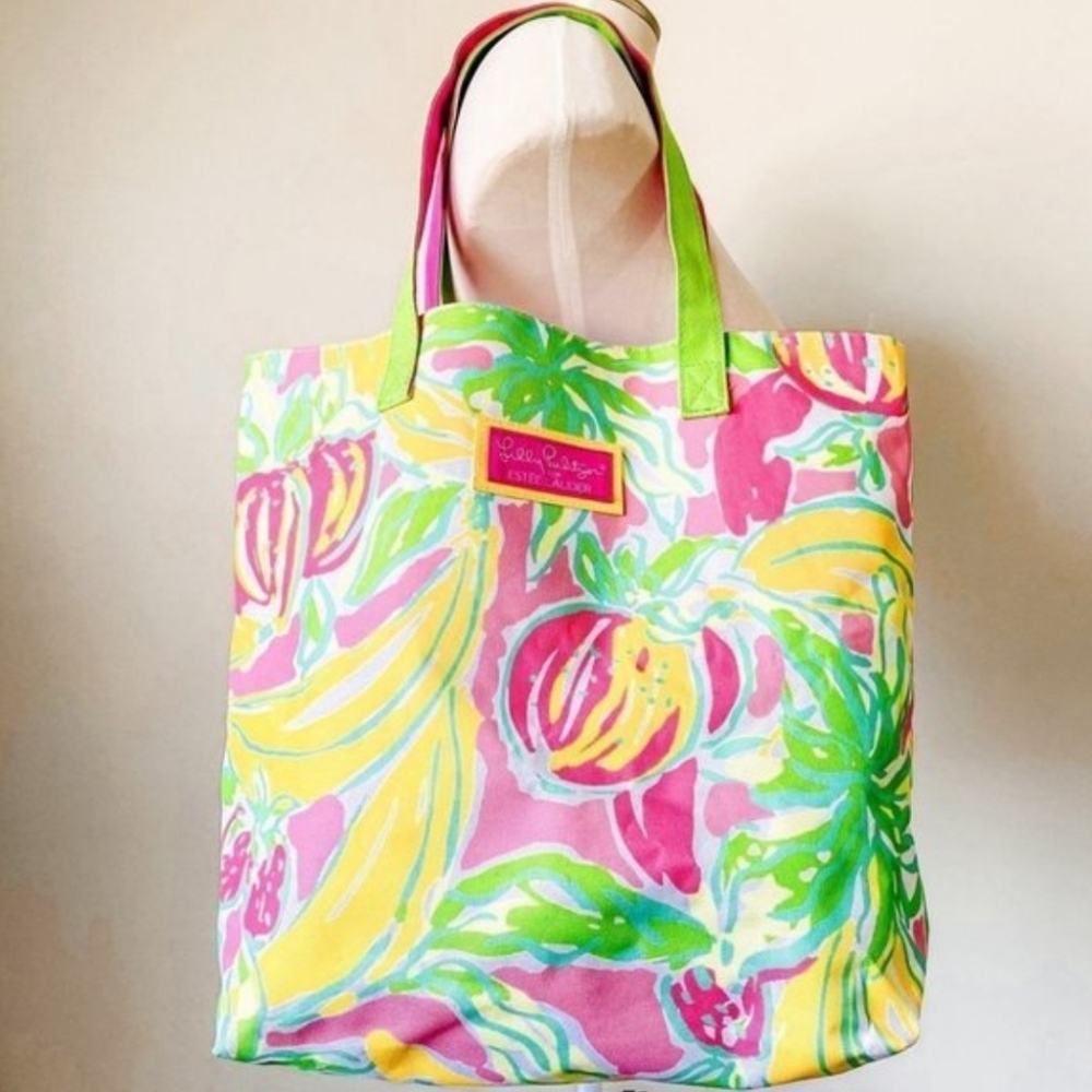 Lily Pulitzer beach bag by Estée Lauder